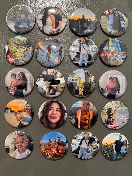 Photo Magnet -  Round 2.25 inches